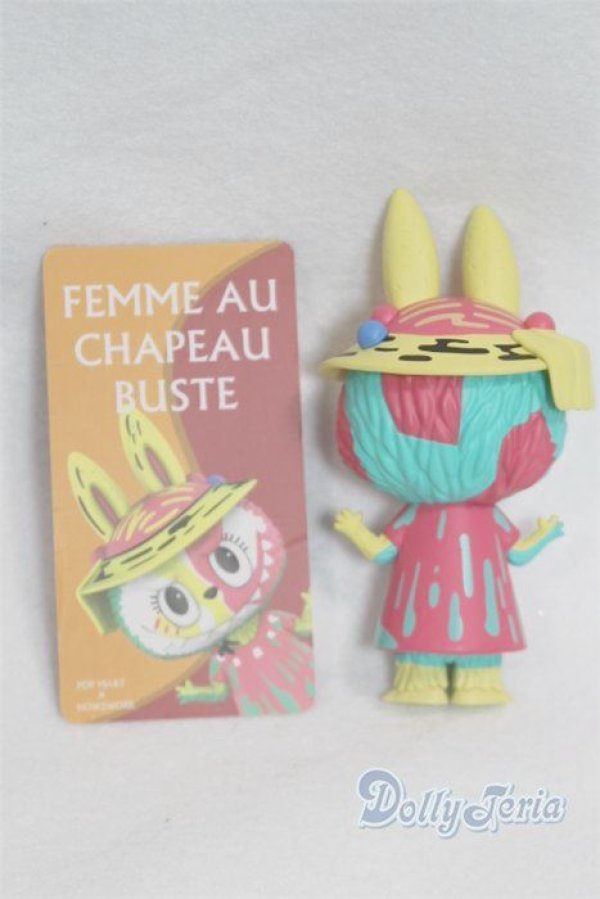 画像2: POP MART X HOW2WORK THE MONSTERS/LABUBU ART:FEMME AU CHAPEAU BUSTE A-25-09-03-054-NY-ZA (2)