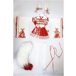 画像: MDD/OF:洋風巫女着物10点セット/0 A-25-09-03-340-NY-ZA