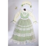 画像: SD/OF:すずらんドレスセット/1/3　60ｃｍ　BJD　MJD　衣装　ドール用 A-25-09-03-323-TN-ZA