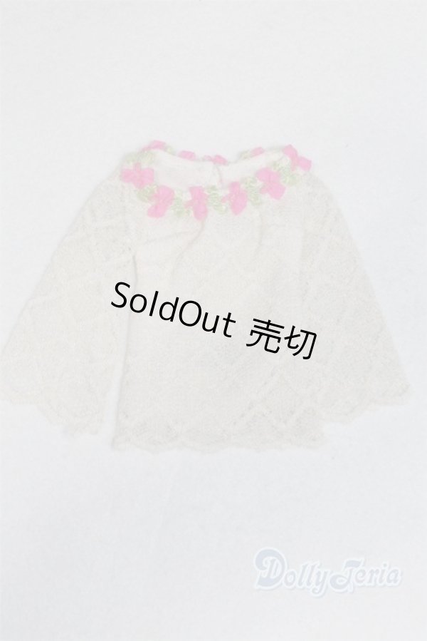 画像1: ヴィンテージバービー/OF:総レース白ワンピース/ファッションドール　衣装 A-25-09-17-023-NY-ZA (1)