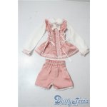 画像: SD/OF:ドーリィ・パルフェパンツコーデ（白×桃） U-25-09-16-033-NY-ZU