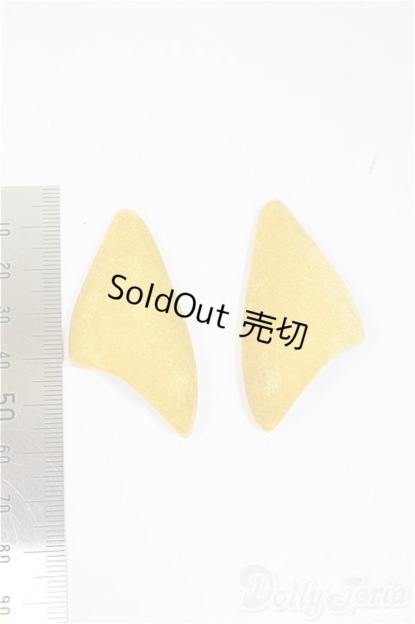 画像2: シュピット式ヘッドデコレパーツ/キツネ耳(大)/0 A-25-09-10-144-NY-ZA (2)