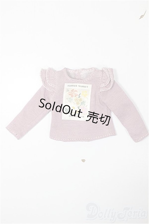 画像1: ネオブライス/OF:肩フリルカットソー:Dear Darling fashion for dolls A-25-09-10-172-NY-ZA (1)