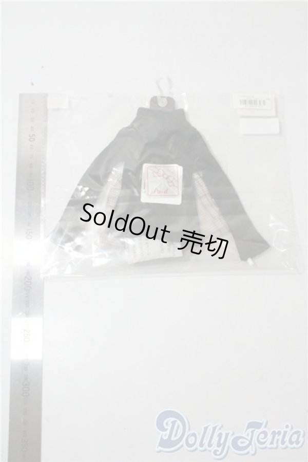 画像2: SDM/OF:ブラックタートルネック＆チェックパンツセット・ミニ U-25-09-16-149-NY-ZU (2)