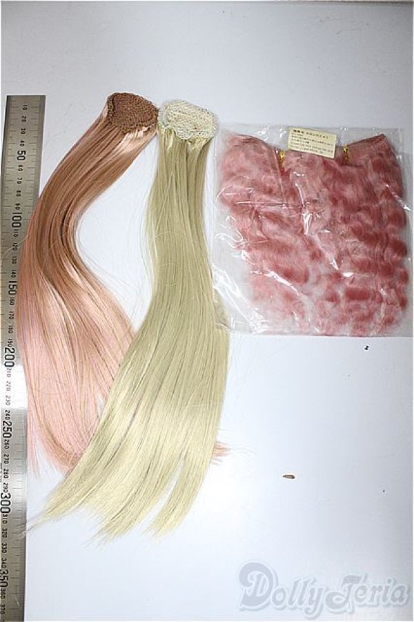 画像2: ドール用植毛ヘア/0 A-25-09-24-105-NY-ZA (2)