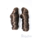 画像: ひめかずら/バンス:ロール ダークアッシュ 2個セット/インチ BJD MJD ドール用 A-25-09-24-106-NY-ZA