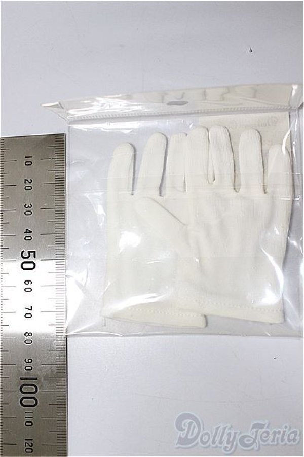 画像2: SDGｒB/OF:ピンタック手袋(白)/1/3　65ｃｍ　BJD　MJD　衣装　ドール用 A-25-11-19-238-NY-ZA (2)