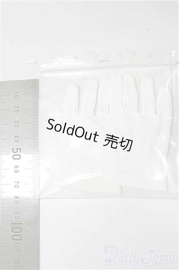 画像2: SDGｒB/OF:ピンタック手袋(白)/1/3　65ｃｍ　BJD　MJD　衣装　ドール用 A-25-11-19-238-NY-ZA (2)