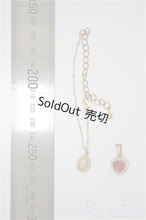 画像2: SD/OF:ネックレス/1/3　60ｃｍ　BJD　MJD　衣装　ドール用 A-25-10-01-166-NY-ZA (2)