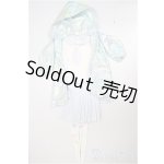 画像: DD/OF:メタリックパーカー付きパステルカラーセーラー服：ブルー/0 A-25-10-01-281-NY-ZA