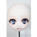 画像: DDH-01/赤紫様製 カスタムヘッド・開口あり/BJD 球体関節人形 A-25-10-08-108-NY-ZA