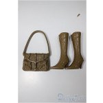 画像: プーリップ/OF:靴・バッグセット/1/6 ファッションドール 衣装 A-25-10-08-493-NY-ZA