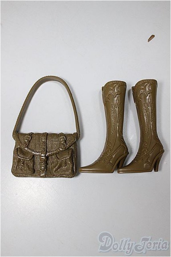 画像1: プーリップ/OF:靴・バッグセット/1/6　ファッションドール　衣装 A-25-10-08-493-NY-ZA (1)