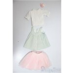 画像: MDD/OF:デニム×チュールラブリーチュニック・ミニ/0 A-25-11-19-380-NY-ZA