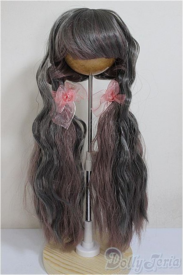 画像1: 8-9inch/ウィッグ　みさんとるーぷ 様製/インチ　BJD　MJD　ドール用 A-25-10-08-192-NY-ZA (1)