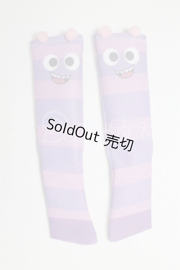 画像1: MDD/OF:JAMAIKA☆DOLL様製 ハイソックス/0 A-26-02-18-017-NY-ZA (1)