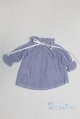 画像: SDM＆MSD/OF:Nine9Style様製 Smocking shoulder open blouse(Blue)/1/4　40ｃｍ　BJD　MJD　衣装　ドール用 A-25-10-15-080-NY-ZA