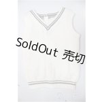 画像: SDGrB&SD13男の子/OF:スクールベスト(白) A-25-10-15-356-NY-ZA