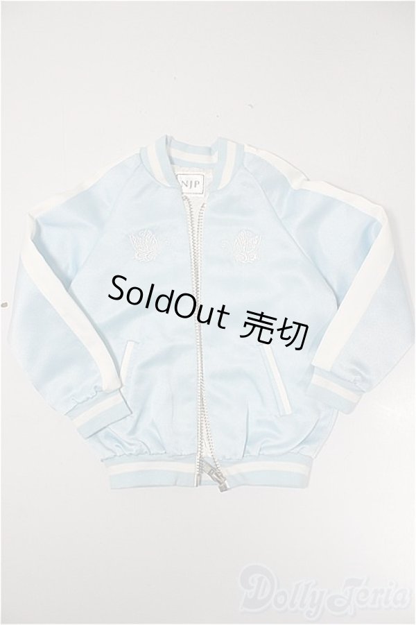 画像1: SDGｒ男の子/OF:スカジャン（水・蝶と鶴）/1/3　65ｃｍ　BJD　MJD　衣装　ドール用 A-25-10-29-215-NY-ZA (1)