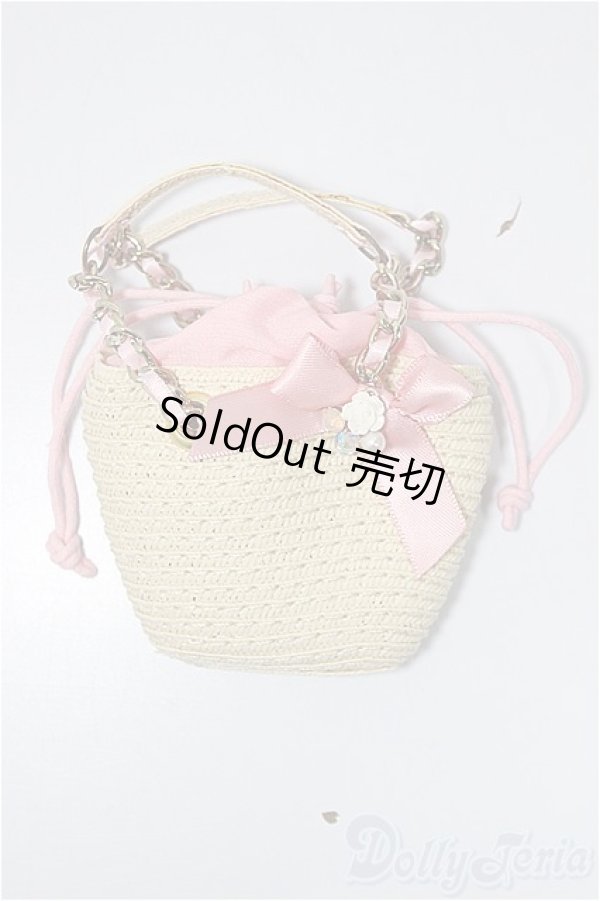 画像1: SD/OF：リボンかごバッグ/1/3　60ｃｍ　BJD　MJD　衣装　ドール用 A-25-10-29-325-NY-ZA (1)