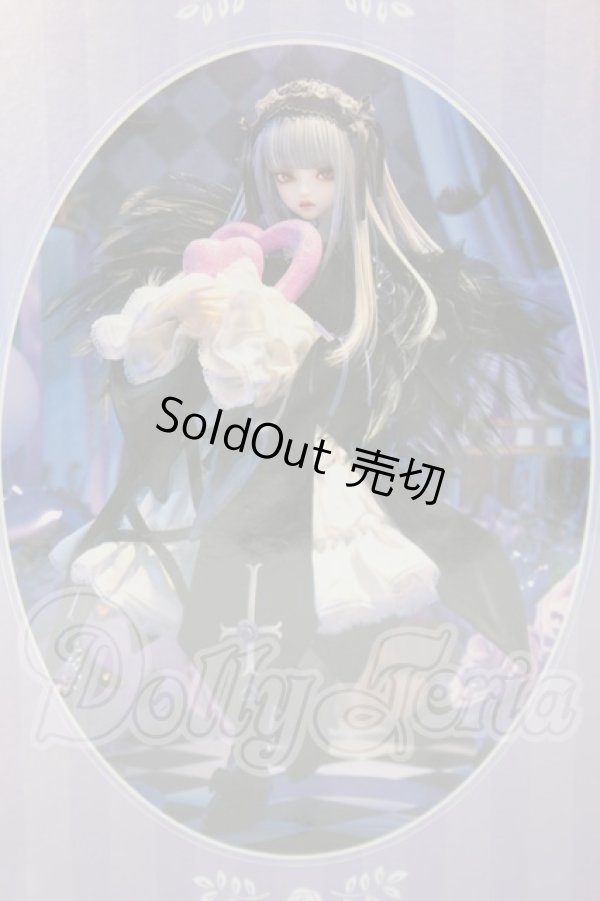 画像1: DOLK/40ｃｍサイズ　ローゼンメイデン　サンリオ　水銀燈×クロミ　コラボワンピースセット A-26-02-25-348-NY-ZA (1)