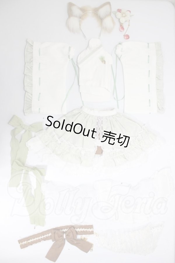 画像1: MDD/OF:木茶動物園様製 華狐花宴 衣装セット A-26-02-25-298-NY-ZA (1)