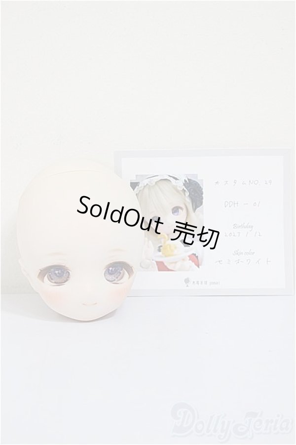 画像4: DD/DDH-01カスタムメイクヘッド:木苺半球様製/BJD　球体関節人形 A-25-11-12-268-NY-ZA (4)