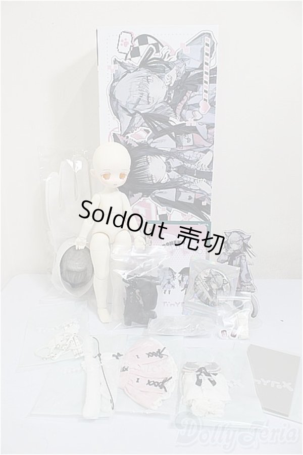 画像6: TinyFox×適当緑/猫耳量産型女子・白猫/BJD　球体関節人形 A-25-11-12-293-NY-ZA (6)