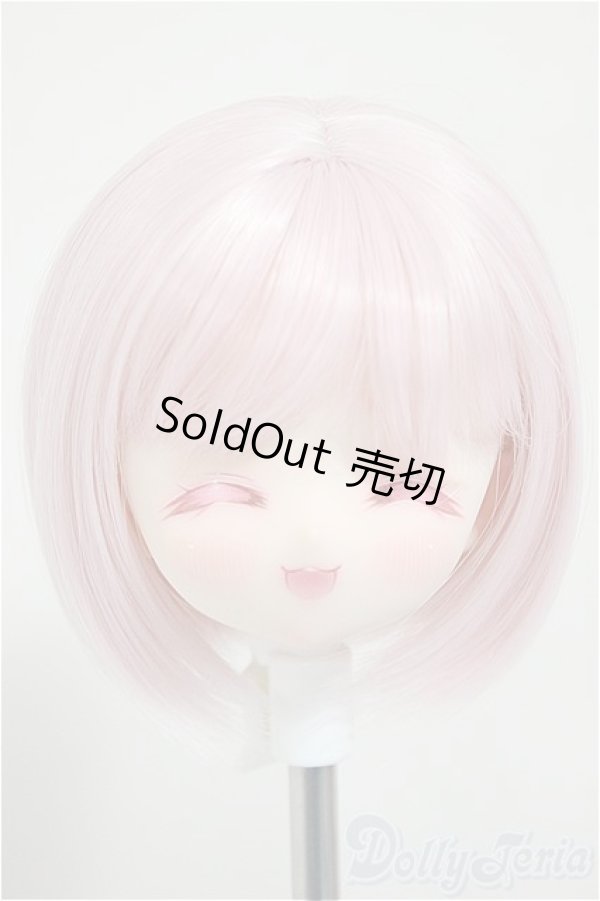 画像1: imomodoll/なにぬねこみや様製 Emptyヘッドカスタム+ウィッグ/BJD　球体関節人形 A-25-11-26-202-NY-ZA (1)