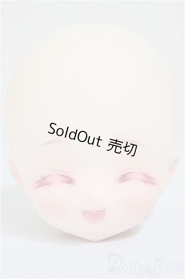 画像2: imomodoll/なにぬねこみや様製 Emptyヘッドカスタム+ウィッグ/BJD　球体関節人形 A-25-11-26-202-NY-ZA (2)