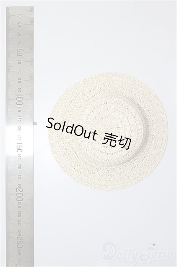 画像2: SDM/OF:ストローハット/1/4　40ｃｍ　BJD　MJD　衣装　ドール用 A-25-11-26-267-NY-ZA (2)