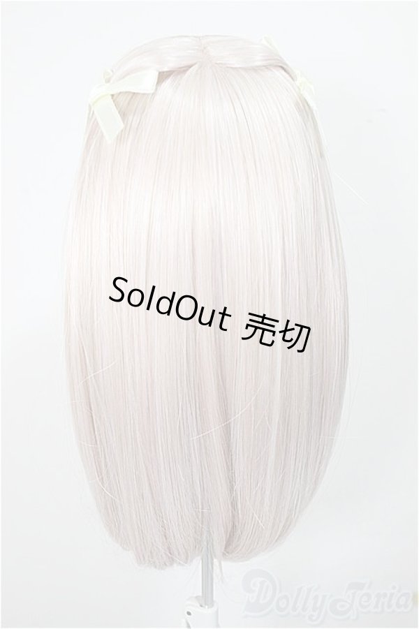 画像2: 9-10inch/ウィッグ　DOLLCE製/インチ　BJD　MJD　ドール用 A-25-12-03-116-NY-ZA (2)