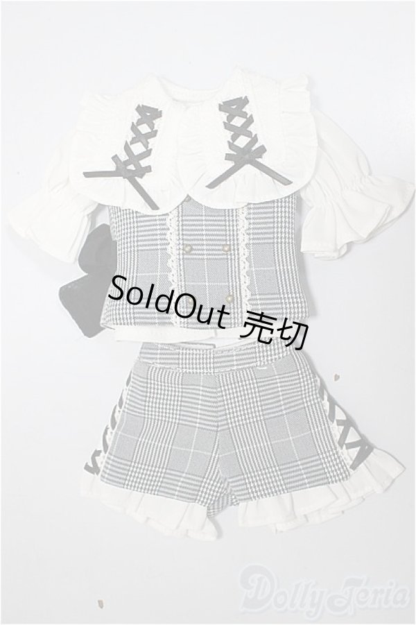 画像1: MDD/OF:乙女キュロットセット（グレー）・ミニ/0 A-25-12-03-138-NY-ZA (1)