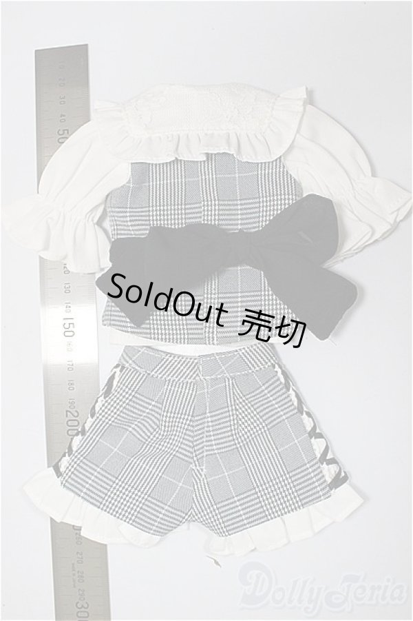 画像2: MDD/OF:乙女キュロットセット（グレー）・ミニ/0 A-25-12-03-138-NY-ZA (2)