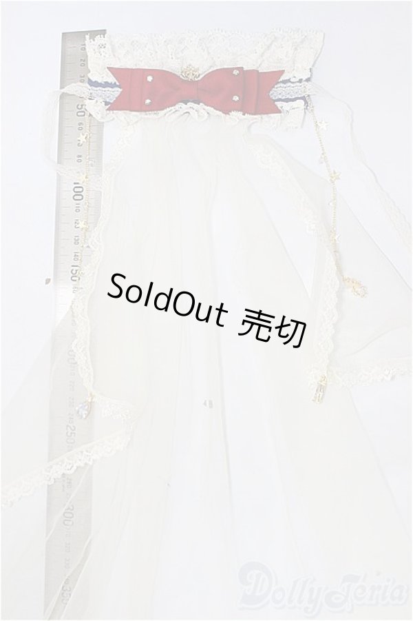 画像2: SDM/OF:holy oath　ヘッドドレス　Melody.C様製/1/4　40ｃｍ　BJD　MJD　衣装　ドール用 A-25-12-03-125-NY-ZA (2)