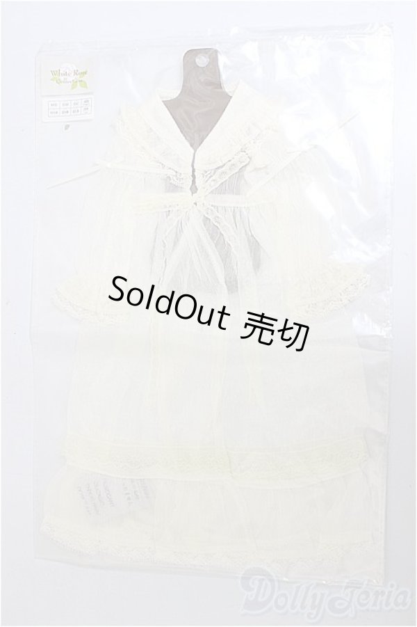 画像1: MSD/OF:ナチュラルシフォンガウン・ミニ/1/4　40ｃｍ　BJD　MJD　衣装　ドール用 A-25-12-03-387-NY-ZA (1)