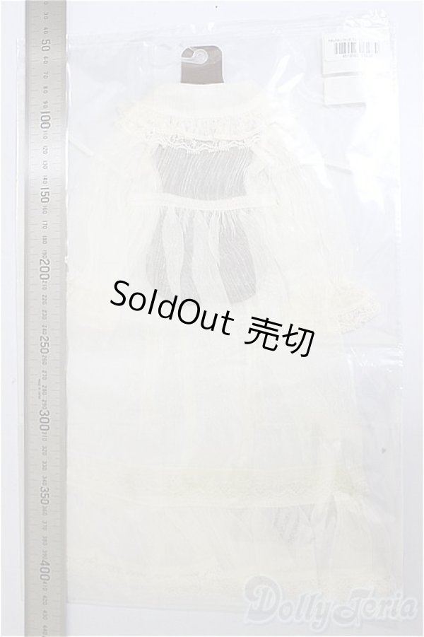 画像2: MSD/OF:ナチュラルシフォンガウン・ミニ/1/4　40ｃｍ　BJD　MJD　衣装　ドール用 A-25-12-03-387-NY-ZA (2)