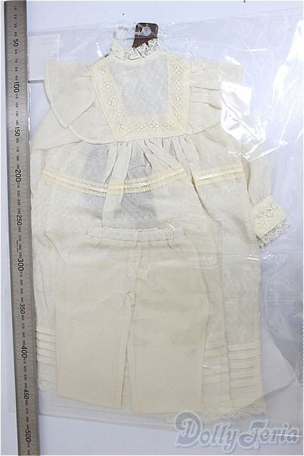 画像2: SDGｒ男の子/OF:ラッフルヨークブラウスセット/1/3　65ｃｍ　BJD　MJD　衣装　ドール用 A-25-12-03-385-NY-ZA (2)