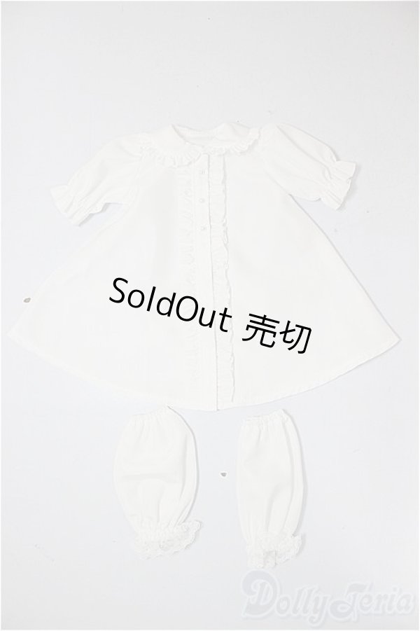 画像1: MDD/OF:2wayブラウスワンピ（白）・ミニ/0 A-25-12-10-145-NY-ZA (1)