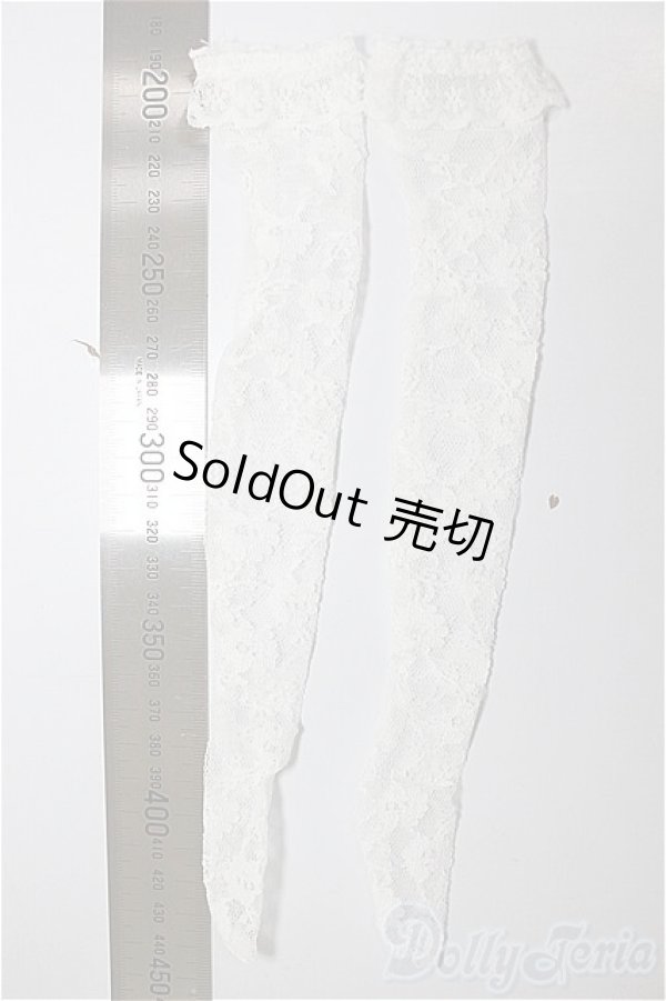 画像2: AZONE/OF:50ｃｍ　AZO2　レーシィニーハイストッキング/0 A-25-12-10-140-NY-ZA (2)