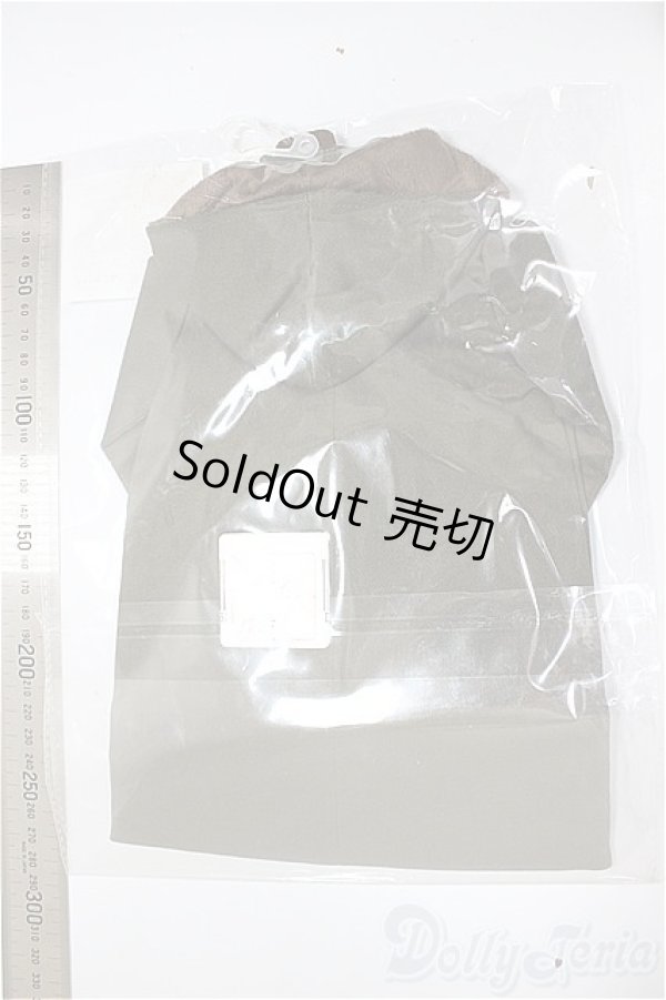 画像2: SD/OF:フード付きコート(カーキ)/1/3　60ｃｍ　BJD　MJD　衣装　ドール用 A-25-12-10-137-NY-ZA (2)