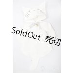 画像: NDD/OF:白ねこパーカー・ミニ/0 A-25-12-10-130-NY-ZA