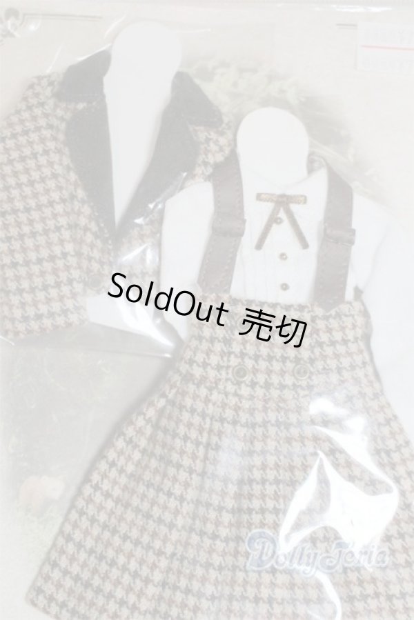 画像2: AZONE/OF:23ｃｍ　PNS　おめかしサスペンダー　プリーツスカート/0 A-25-12-10-048-NY-ZA (2)