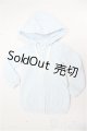 画像: SD/OF:パーカー【水色】/1/3　60ｃｍ　BJD　MJD　衣装　ドール用 A-25-12-10-131-NY-ZA