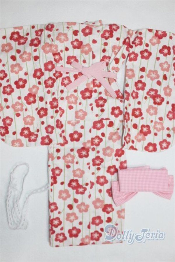 画像2: SD/OF:ゆかたセット/1/3　60ｃｍ　BJD　MJD　衣装　ドール用 A-25-12-10-085-NY-ZA (2)