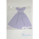 画像: リカちゃん/OF:胸元フリルドレス・ラベンダー/ファッションドール 衣装 A-25-12-10-055-NY-ZA