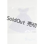 画像: リカちゃん/OF：胸元フリルドレス・ラベンダー/ファッションドール　衣装 A-25-12-10-055-NY-ZA