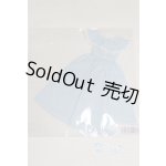 画像: リカちゃん/OF：胸元フリルドレス・サックス/ファッションドール　衣装 A-25-12-10-052-NY-ZA