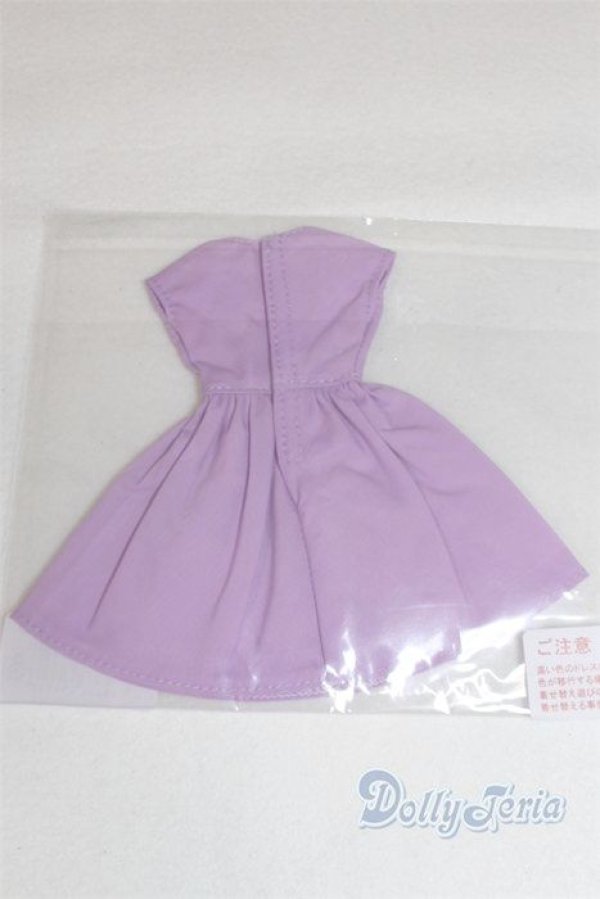 画像2: リカちゃん/OF:リボン付きワンピース・ラベンダー/ファッションドール　衣装 A-25-12-10-058-NY-ZA (2)