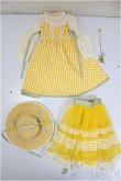 画像1: SDM/OF:ミモザドレスセット・ミニ/1/4　40ｃｍ　BJD　MJD　衣装　ドール用 A-25-12-10-158-NY-ZA (1)
